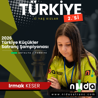 2026 - 11 Yaş Kızlar Kategorisi Türkiye 2’si