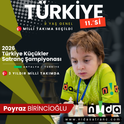 2026 - 9 Yaş Genel Kategorisi Türkiye 11’si