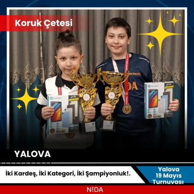 Koruk Kardeşler Yalova'da Şampiyon!.