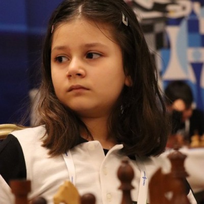 Irmak Keser Dokuz Yaş Kızlar Avrupa İkincisi